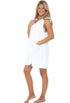 SLEEVELESS ZIP FRONT HOODIE W/ PATCH POCKETS - TERRY